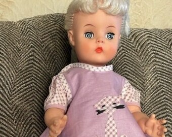 Vintage 1950's Horsman 18" Ruthie Doll T-16 with Ponytail