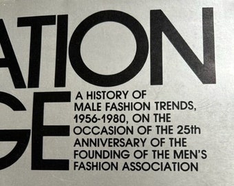 Vintage Conde Nast "Generation of Change" - GQ Fashion Publication 1981