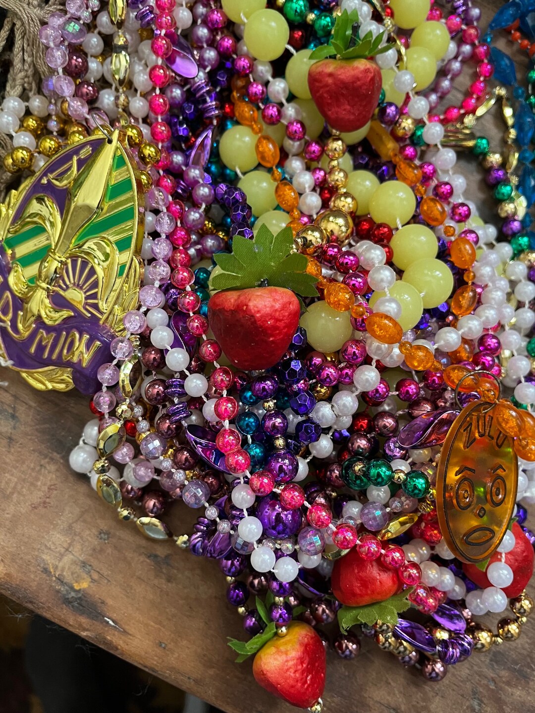 Promotional Customized Mardi Gras Beads