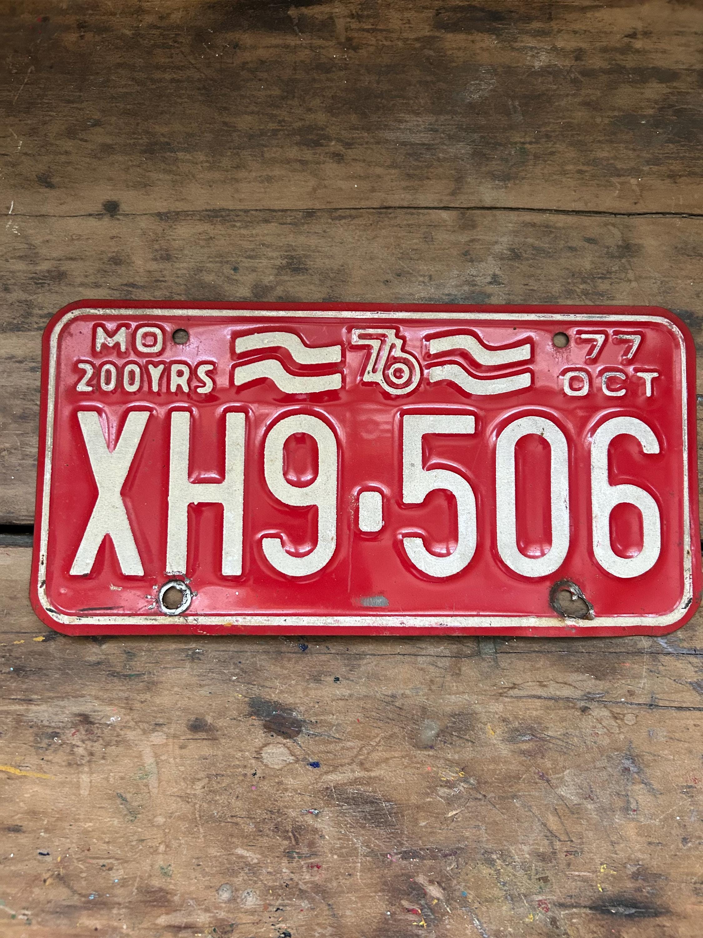 Missouri Plate License Vintage - Etsy