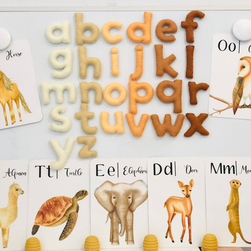 Magnetic Alphabet Letters Fridge - Etsy