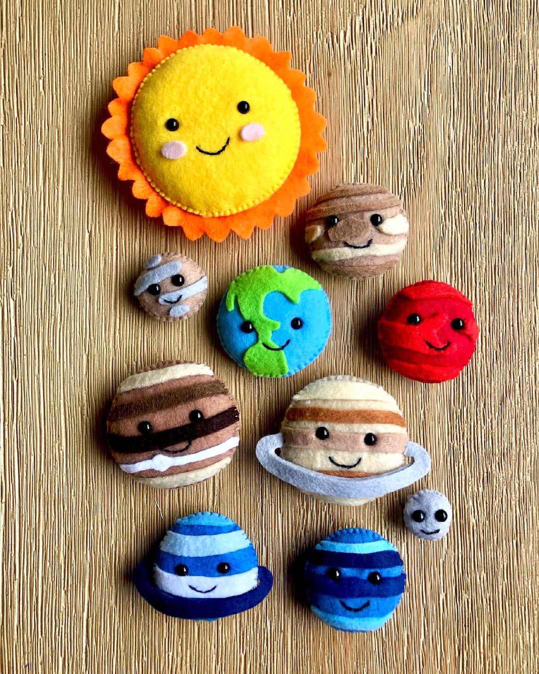 Solar System Felt Set - Etsy Australia
