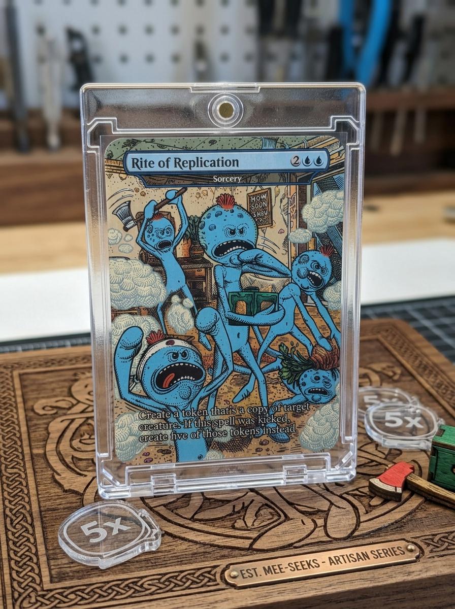 Rick and Morty Mtg Cards - Etsy