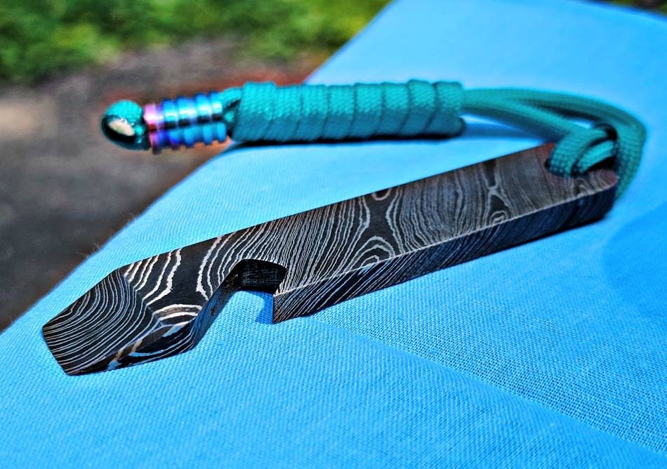 Damascus Prybar Etsy