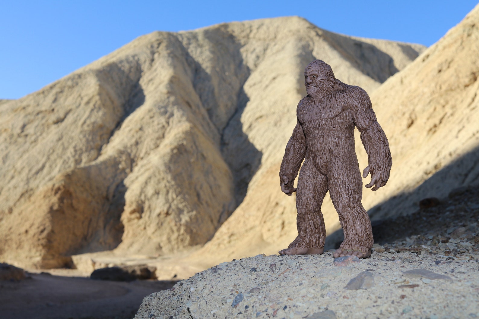 EPIC BIGFOOT Statue Sasquatch Figure Yeti Figurine Beige - Etsy