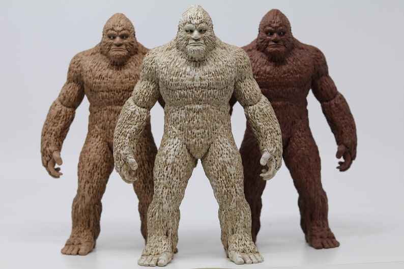 EPIC BIGFOOT Statue Sasquatch Figure Yeti Figurine Beige - Etsy