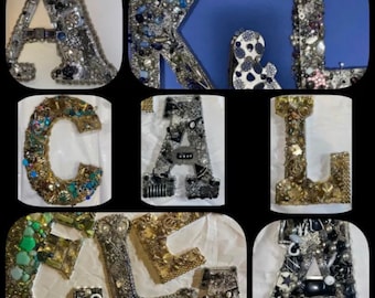 CUSTOMIZABLE Jewelry Art Letters