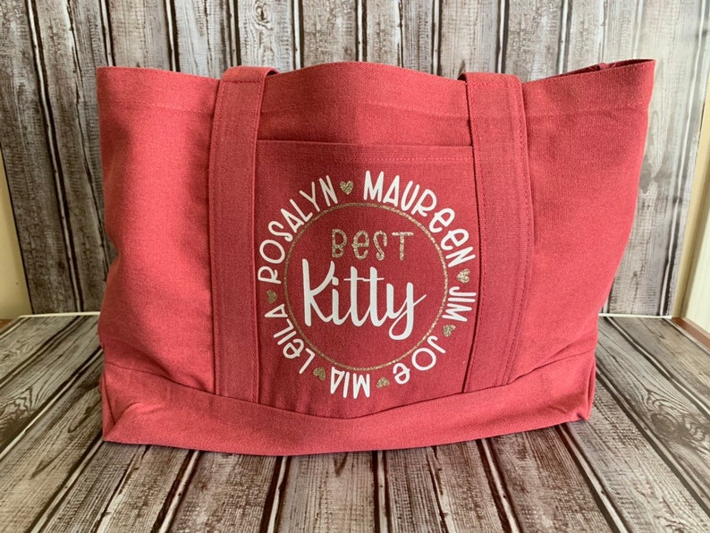Custom Cotton Canvas Boat Tote 12oz