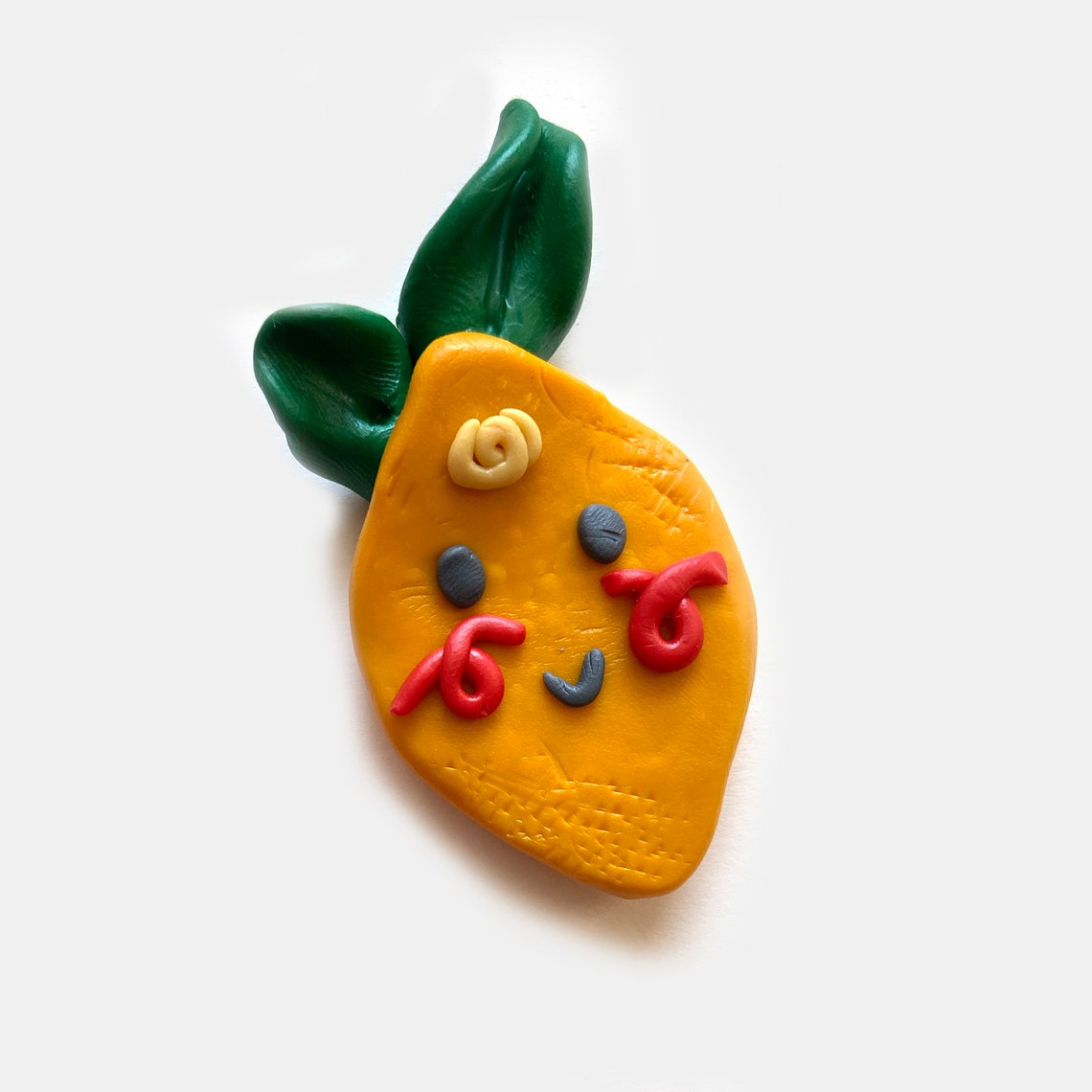 Cute Fruits Set Set of Two Polymer Clay Etsy