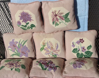 Vintage 1970\u2019s Silver Pilzer Company Polyester Standard Floral Pillow ShamsCases