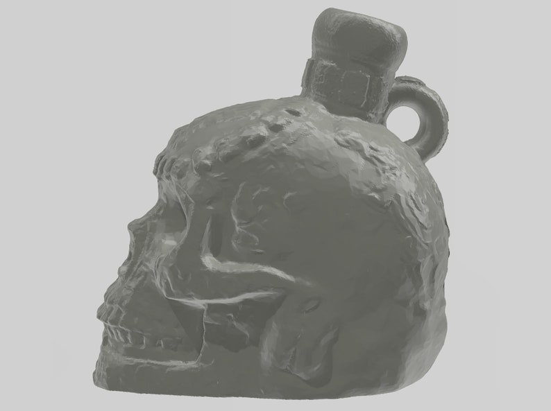 Aztec Death Whistle 3d Print Etsy