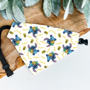 Stitch Dog Bandana Gift For Disney Fan Over the Collar Lilo and Stitch Dog Bandana Disney Dog Bandana Stitch Cat Bandana Disney Pet Clothes