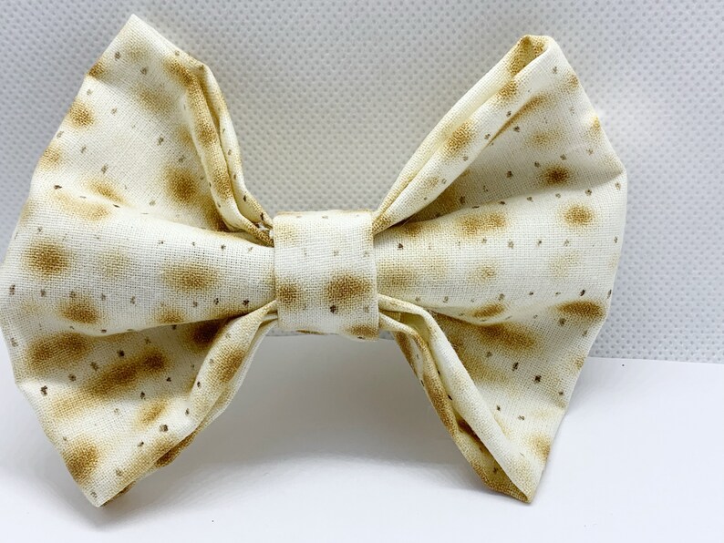 Passover hair bow Matzah hair bow Jewish Hair bow