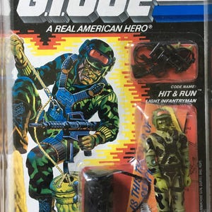 G.I. Joe - Hit & Run 1988 Vintage Collectors Action Figure