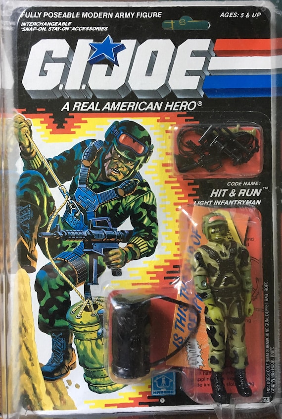 G.I. Joe - Hit & Run 1988 Vintage Collectors Action Figure - Etsy