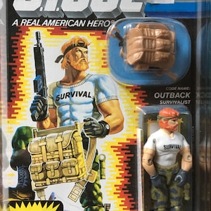 G.I. JOE - Outback 1986 Vintage Collectors Action Figure
