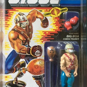 G.I. JOE -BIG Boa  (Cobra) 1987 Vintage Collectors Action Figure