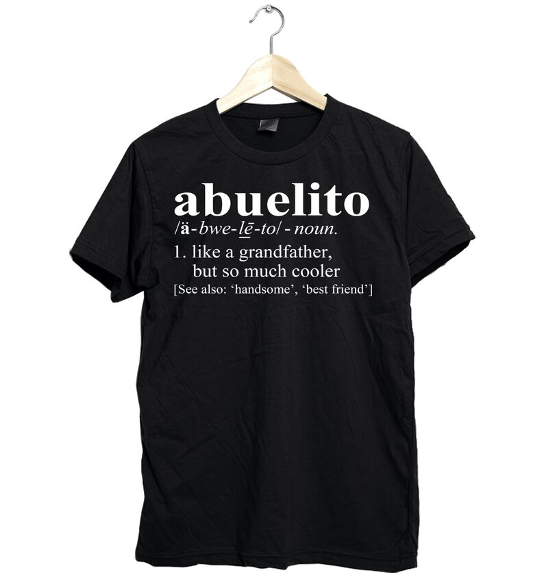 Abuelito definition shirt abuelito shirt abuelito gift | Etsy