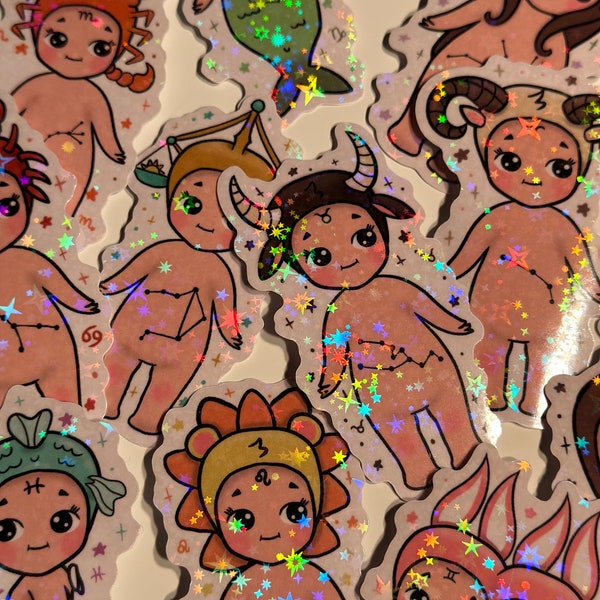 Zodiac Sonny Angel Stickers / Horoscope Stickers