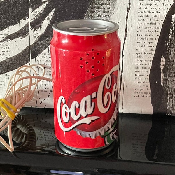 Vintage Telephone Coca Cola Can 1980s, Push Button Coke Telephone Land Line 1980s