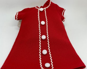Retro Vintage Big Doll Top 1960s Hand Made