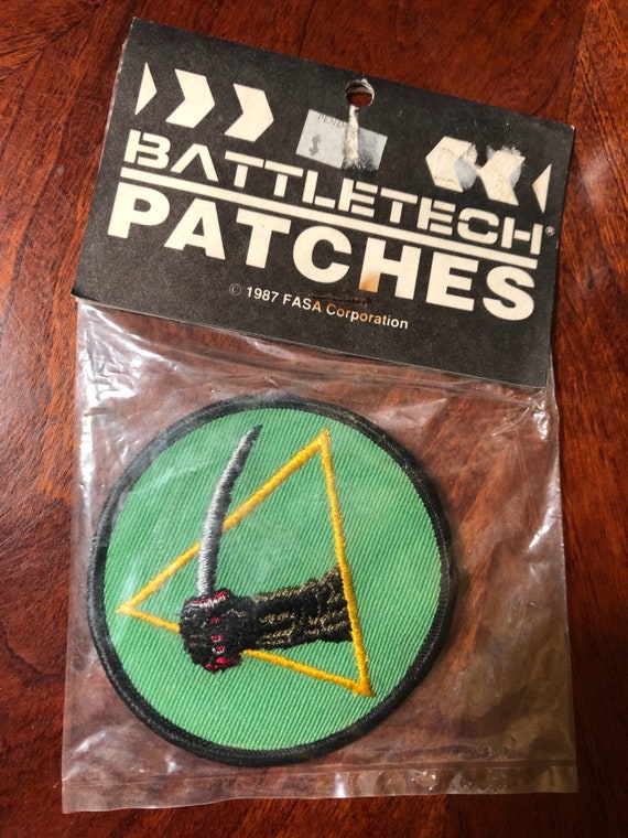 Vintage BATTLETECH PATCHES #8705 LIAO