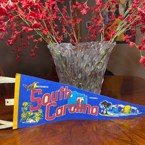 South Carolina Vintage Pennant