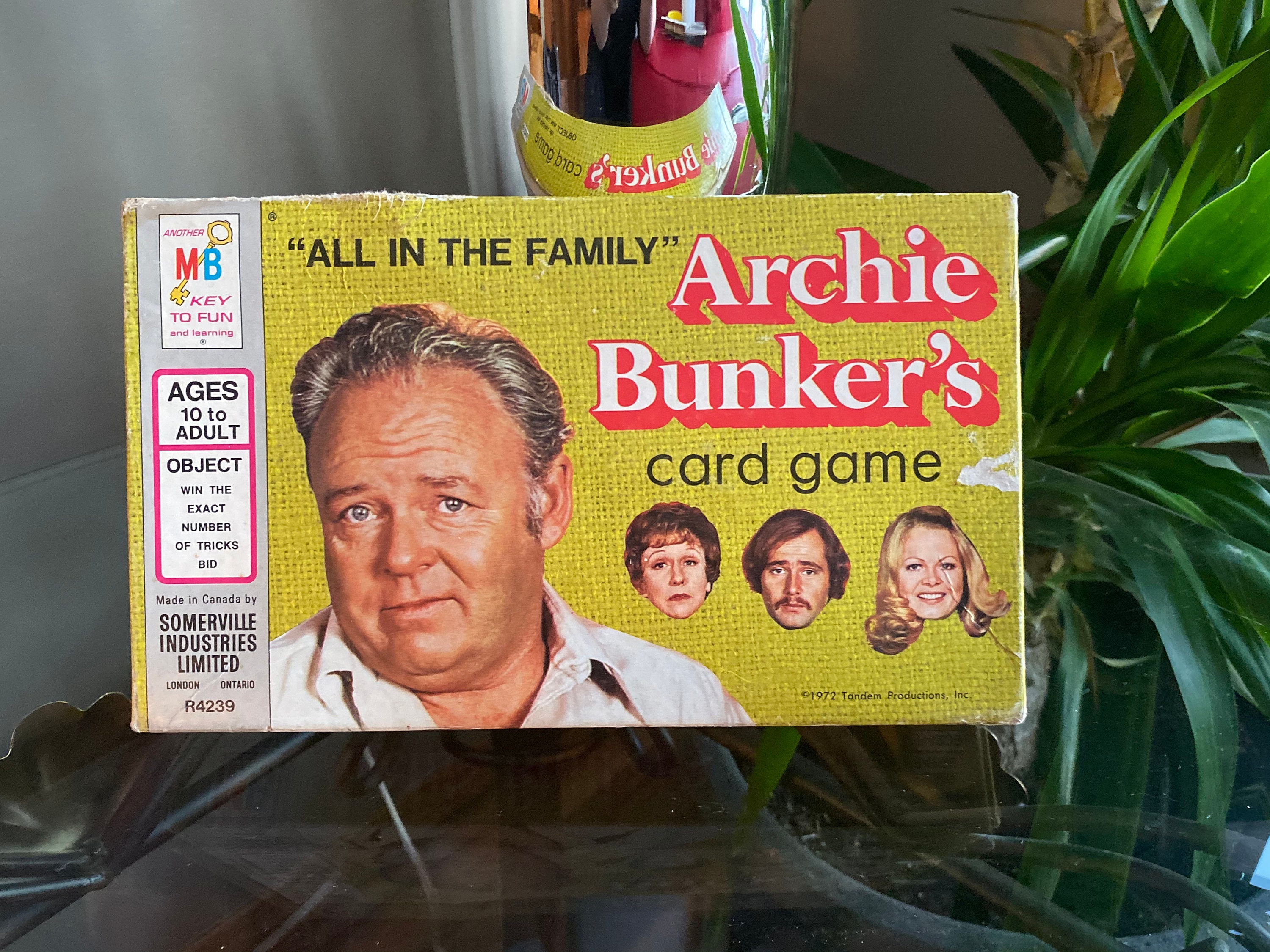 Vintage Archie Bunkers All In The Family Card Game 1972 Etsy