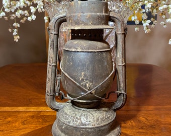 Antique Feuerhand NO 260, Germany, Railroad Lantern, Kerosene Lamp, Rust, Patina