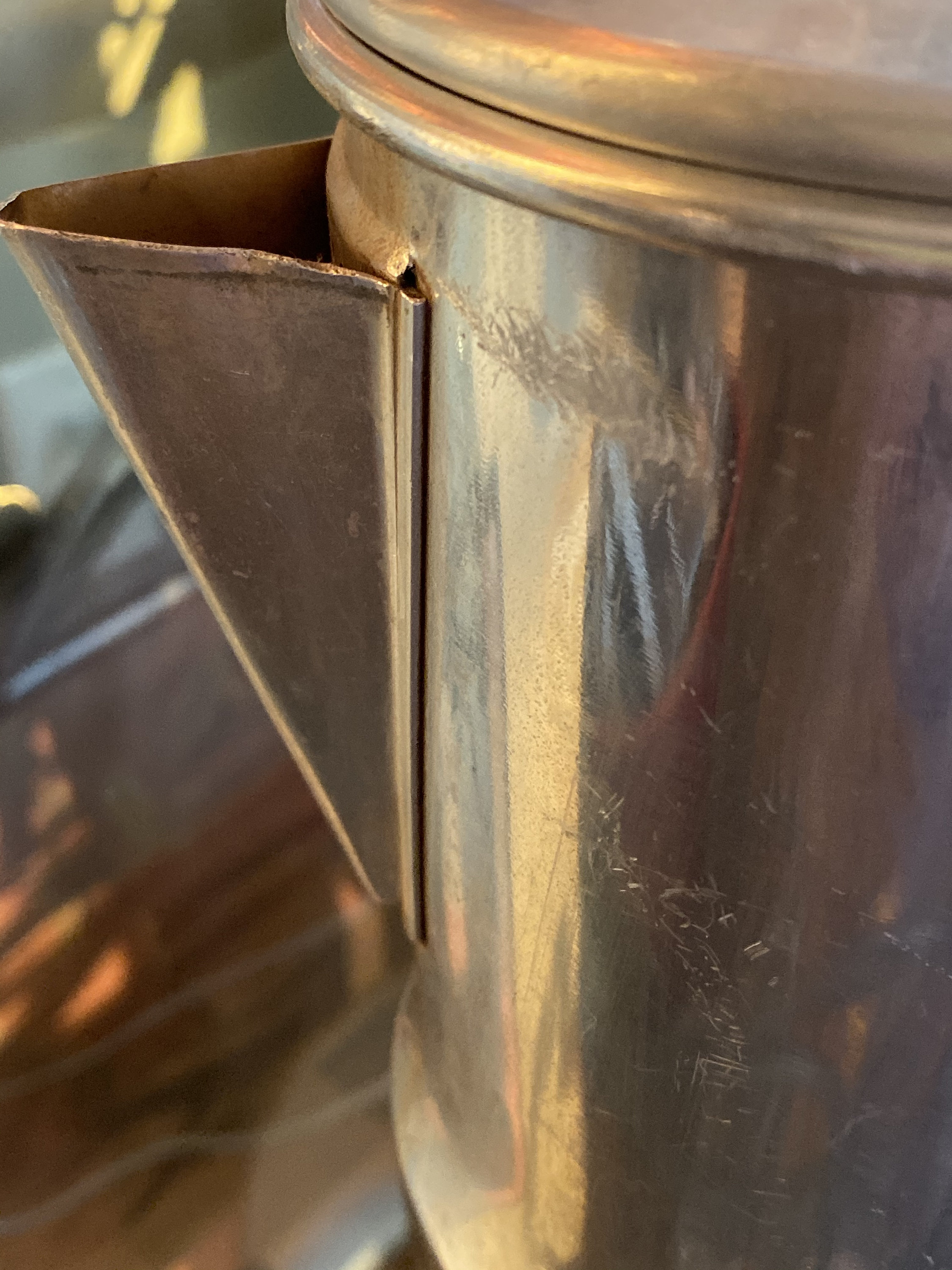 Vintage Aluminum Percolator 1950s Rustic Retro Percolator Etsy