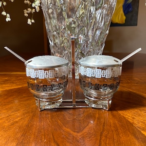 Retro Condiment Dual Server Libbey