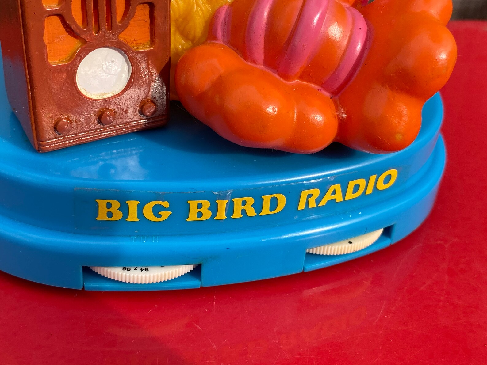 Vintage Big Bird Transistor Radio AM FM vintage Sesame Street Etsy