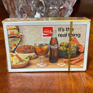 Vintage Coca Cola Playing Cards 1970s