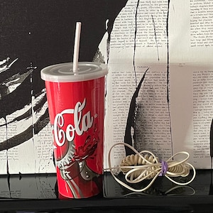 Vintage Telephone Coca Cola Fountain Cup 1980s, Vintage Coca Cola Land Line Fountain Drink Retro, Gag Me With A Spoon 1980s Telephone