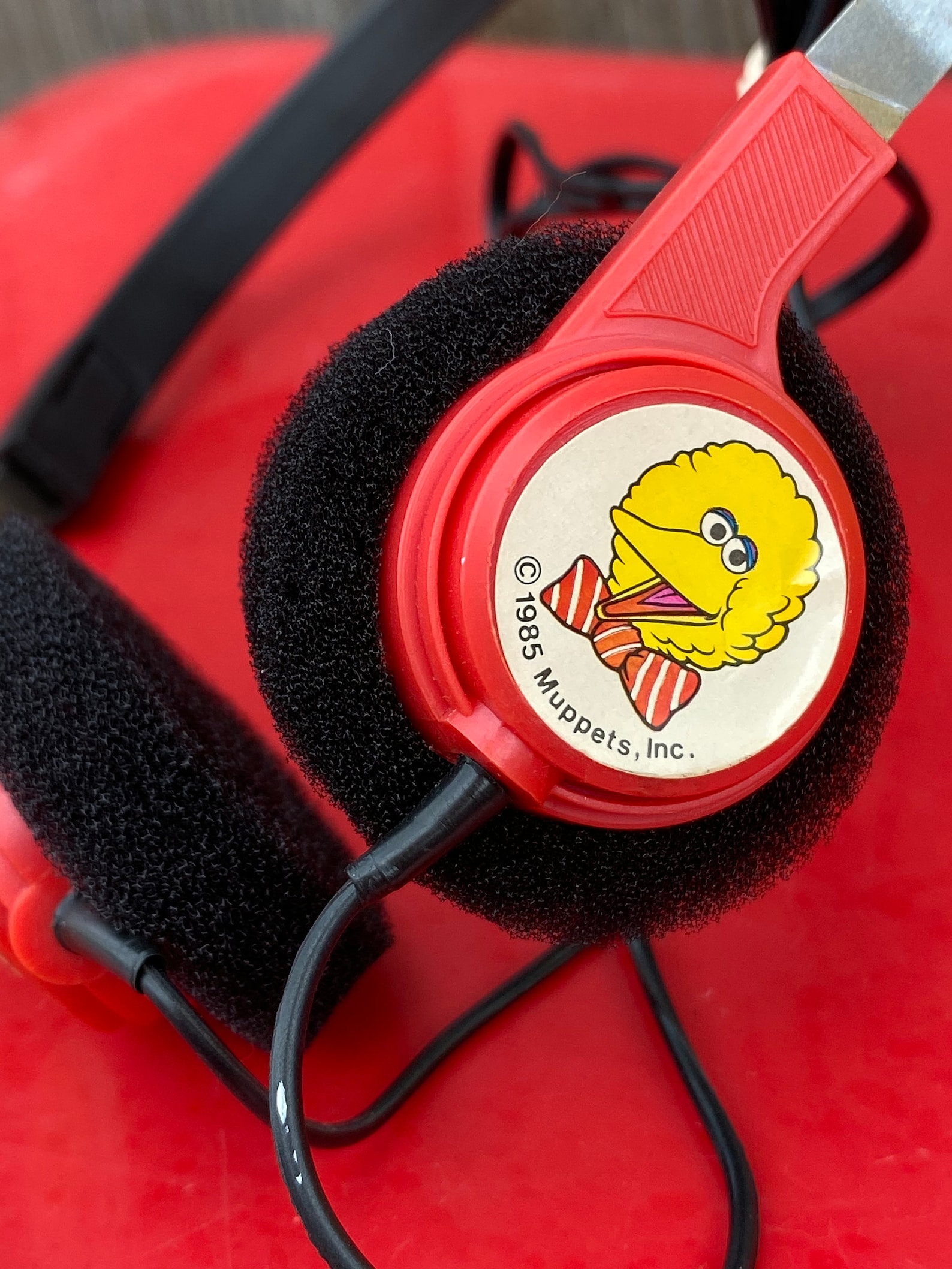 Vintage Big Bird AM Transistor Radio With Original Headphones Etsy