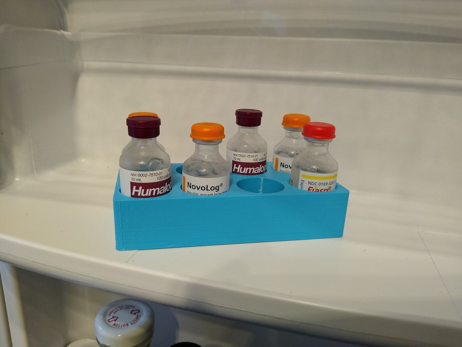 Insulin Vial Holder / Caddy for Humalog Novolog Fiasp Etsy