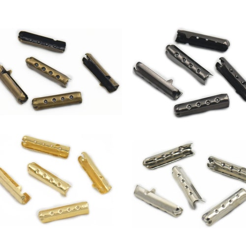200 Pcs Shoelace Bullet Metal Ends Aglet Repair Shoe Lace Tips Etsy
