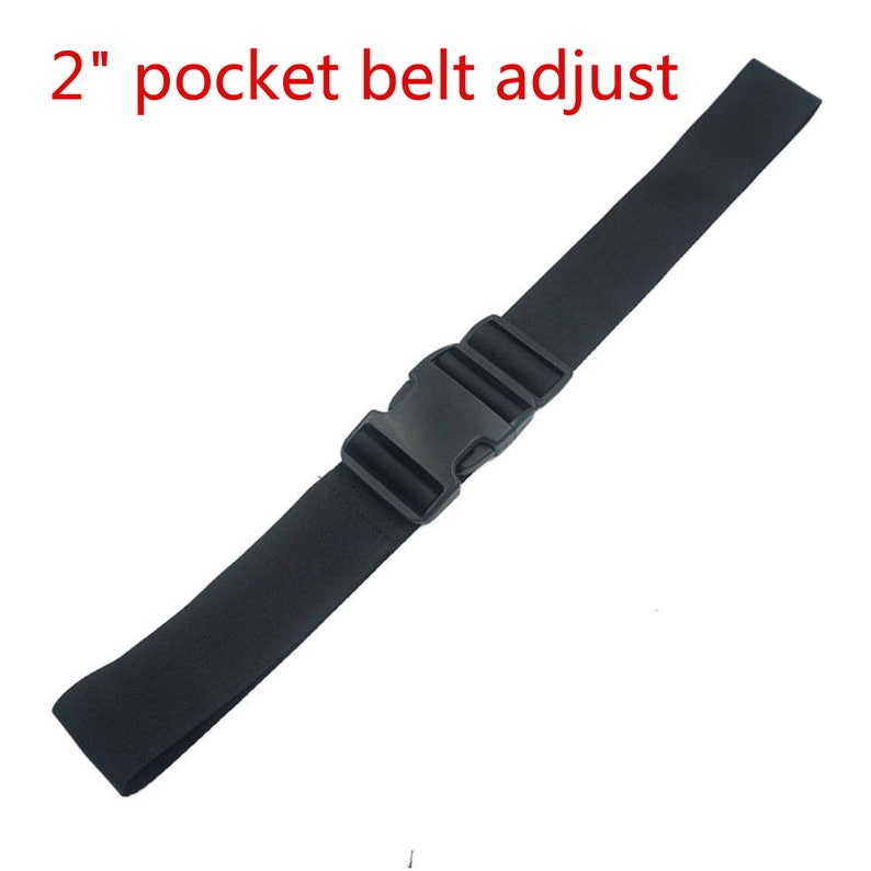 Luggage Strap Adjust Pocket belt buckle Nylon Reusable Tie Hook 1 1.5 2