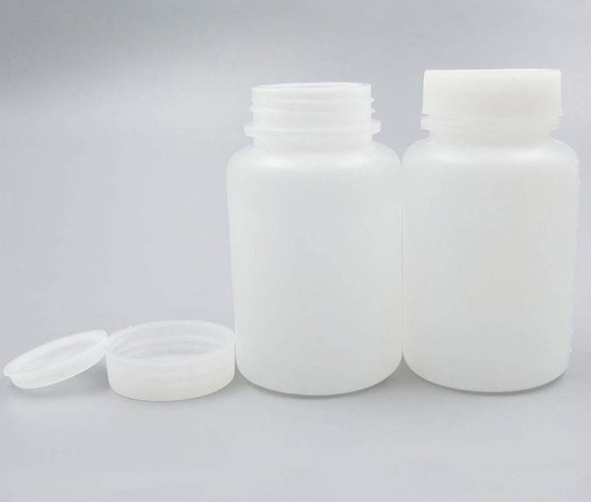 Plastic Screw Cap Sample Vial Lab 100ml Counting Tube Storage Etsy