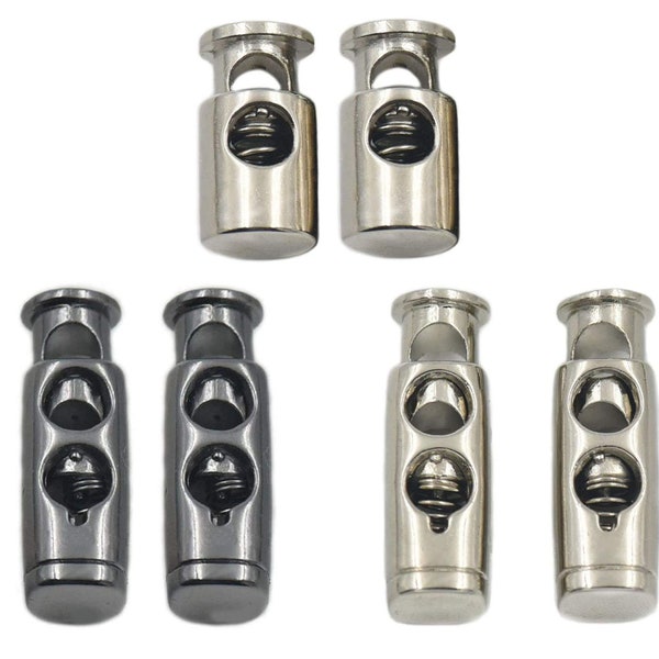 Rope Metal Cord Lock Etsy