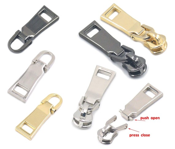 Metal Zipper Pull Replacement Mend Fixer Zipper Tab Repair for