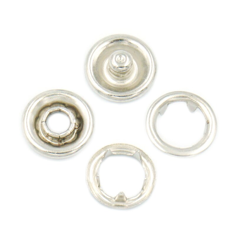 20 50 100 200 Sets 9.5mm No Sew Snaps Fasteners Open Ring Etsy
