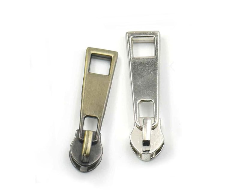 5 10 25 Psc Molded Puller Slide Fasteners Kit Zippers Slider Etsy