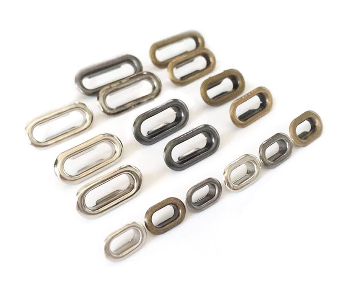 DIY Brass Oval Shaped Eyelets Grommet & Washers Canvas Etsy