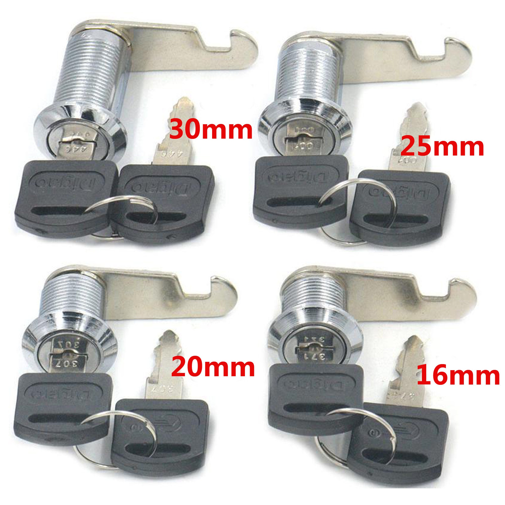 Zinc Aleación Cerradura Muebles Cajón Bloqueo Armario Armario | Etsy