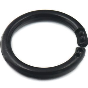 für D-Dee-Gurtband Gürtelschnallen 50 Stück Schwarz 25 mm Tasche O-Ring aus Kunststoff für D-Dee-Gurtband Gürtelschnallen 50 Stück Schwarz 25 mm Tasche O-Ring aus Kunststoff