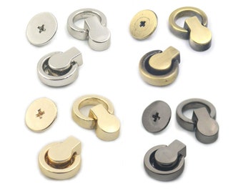 8mm O-ring Rivet Button Stud Screwback Nail with Screw Bags Craft Handbags DIY