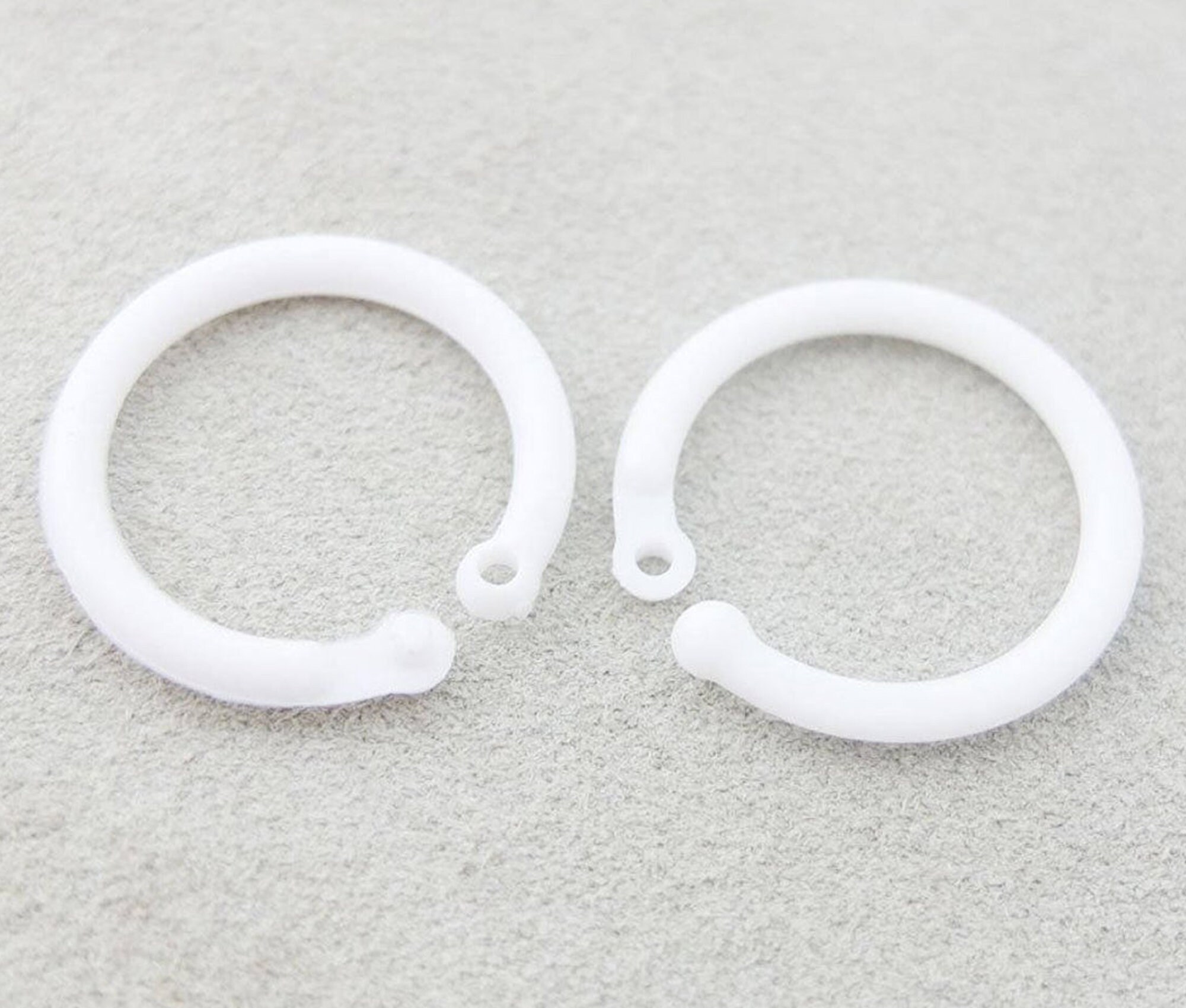 Plastic Loose Leaf Hinge Snap Ring for Clip O Dee Ring Gate Etsy