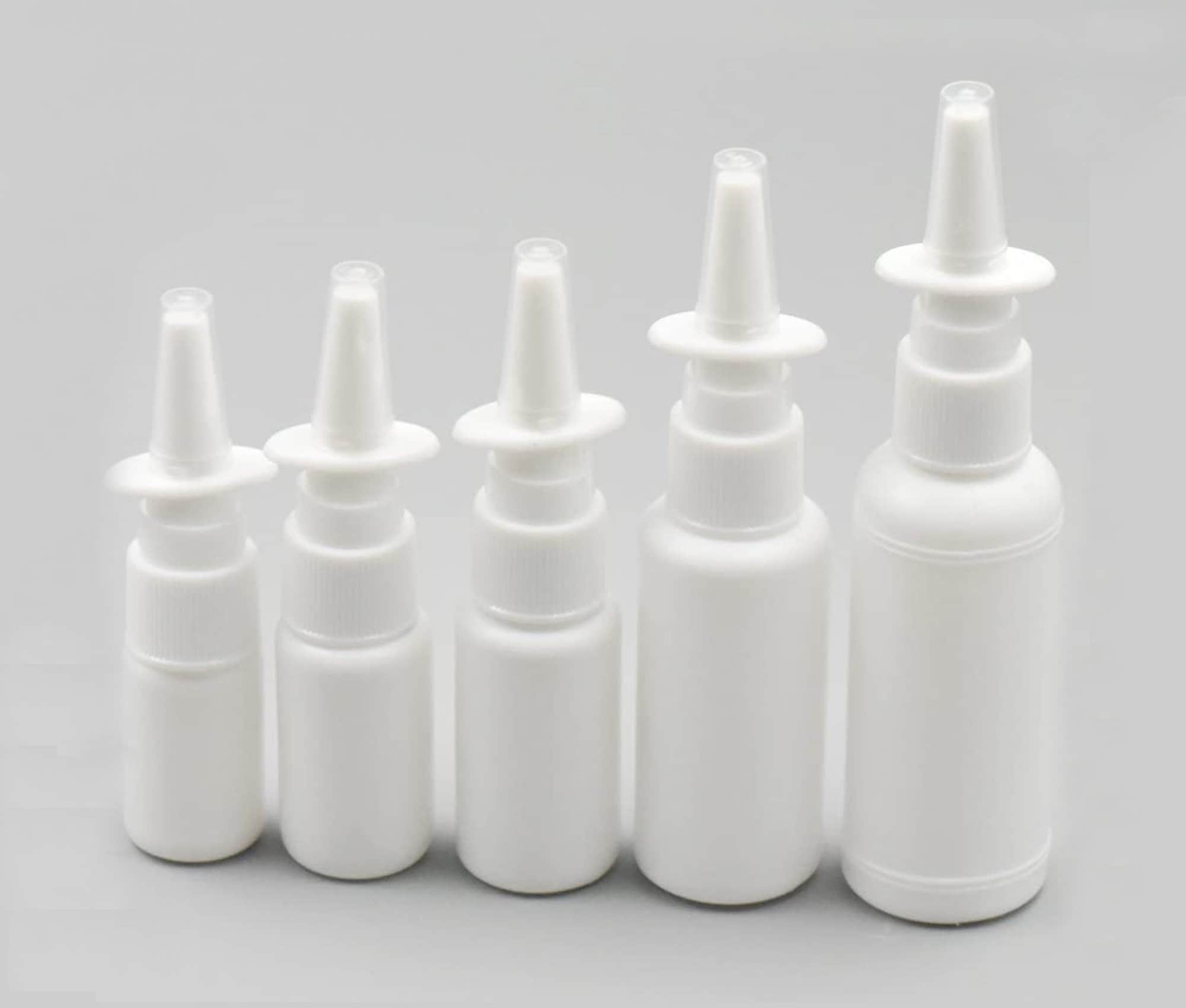 Plastic Empty Nasal Spray Bottle With Pump Sprayer for Perfumes
