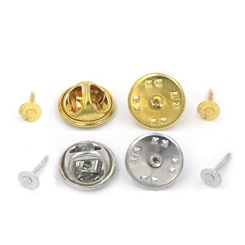 20 50 100 Sets 4.5mm 10mm TIE Tac Tacks Findings Pins Round Etsy